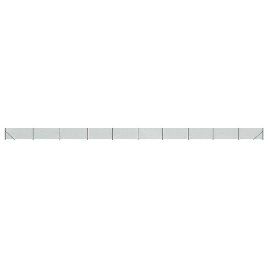 Vidaxl gaashek met flens 1x25 m groen