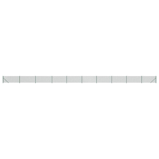 Vidaxl gaashek met flens 1,1x25 m groen
