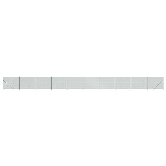 VidaXL Gaashek met flens 1,4x25 m groen