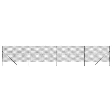 Vidaxl gaashek 1,6x10 m antracietkleurig