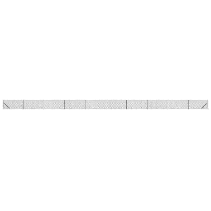 Load image into Gallery viewer, VidaXL Gaashek met flens 1,1x25 m antracietkleurig

