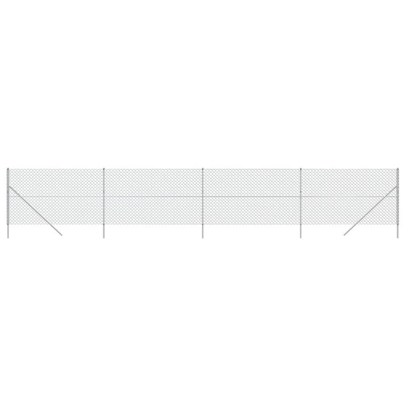 Load image into Gallery viewer, VidaXL Gaashek 1,8x10 m zilverkleurig
