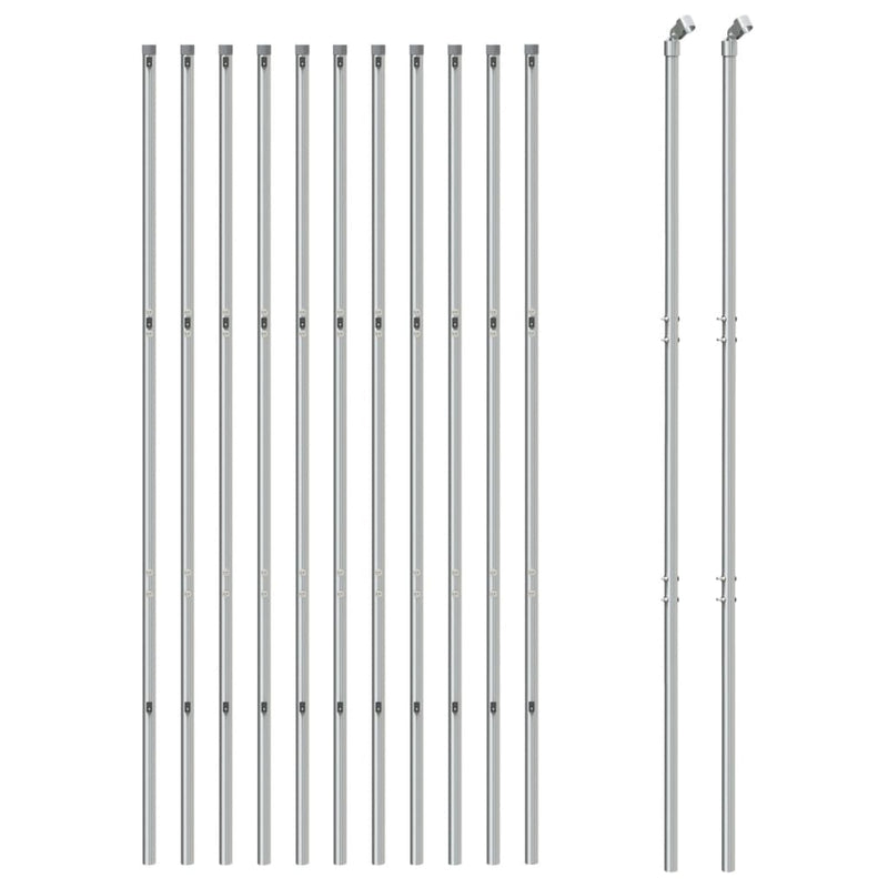 Load image into Gallery viewer, VidaXL Gaashek 1,4x25 m zilverkleurig
