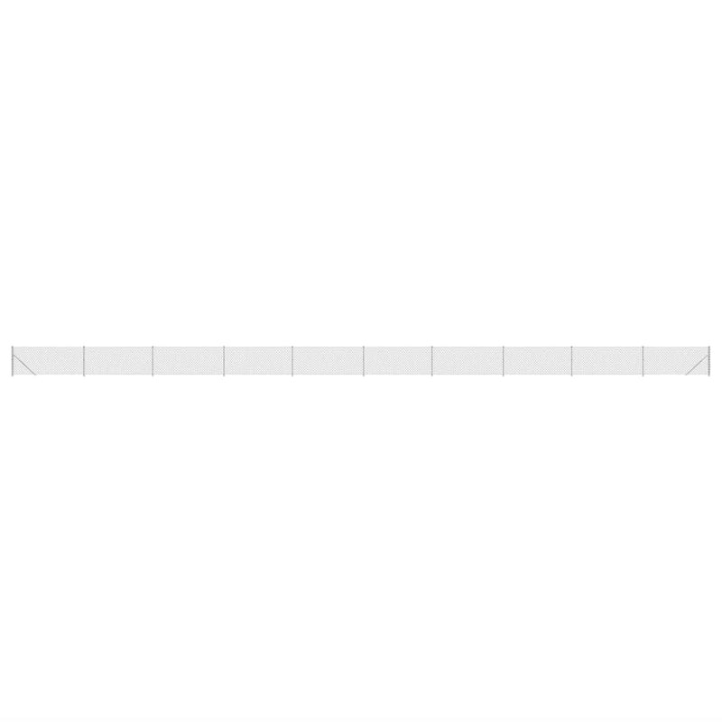 Load image into Gallery viewer, Vidaxl gaashek met flens 0,8x25 m zilverkleurig
