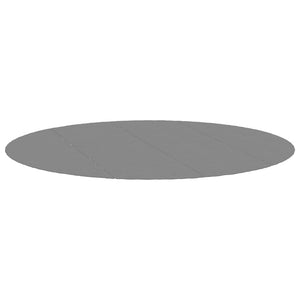 Vidaxl zwembadgrondzeil ø428 cm polyester geotextiel lichtgrijs