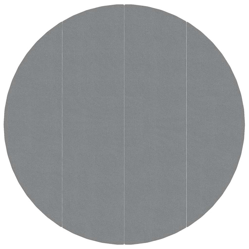 Cargue la imagen en el visor de la galería, Vidaxl zwembadgrondzeil ø428 cm polyester geotextiel lichtgrijs

