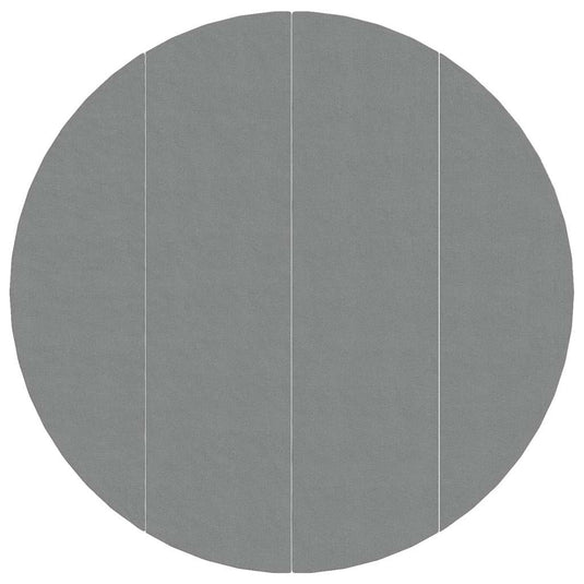 Vidaxl zwembadgrondzeil ø500 cm polyester geotextiel lichtgrijs