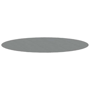 Vidaxl zwembadgrondzeil ø550 cm polyester geotextiel lichtgrijs