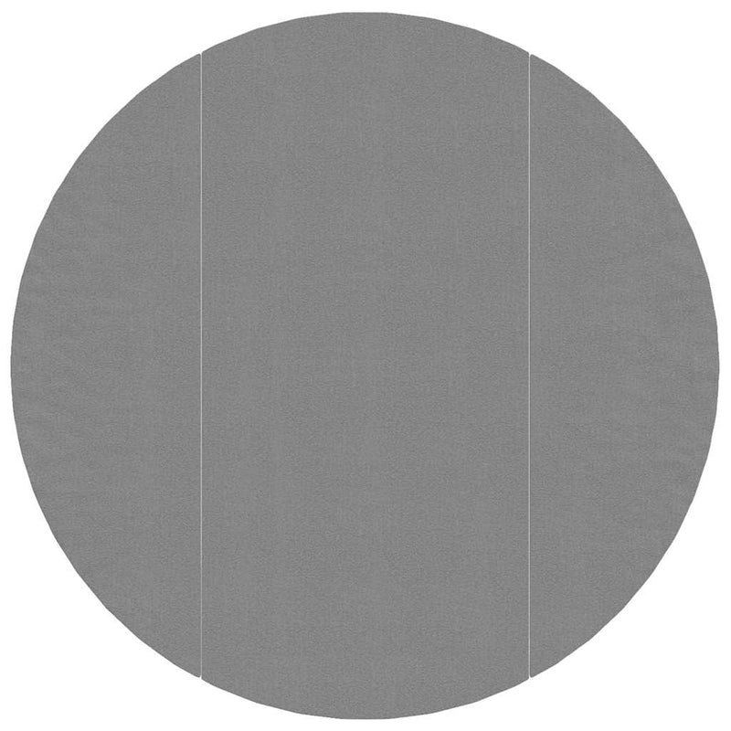Load image into Gallery viewer, Vidaxl zwembadgrondzeil ø306 cm polyester geotextiel lichtgrijs
