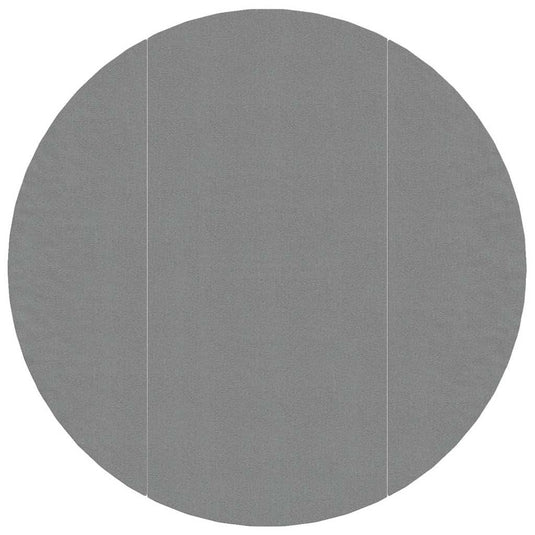 Vidaxl zwembadgrondzeil ø366 cm polyester geotextiel lichtgrijs