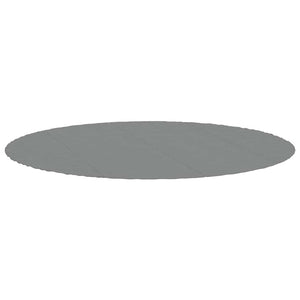 Vidaxl zwembadgrondzeil ø458 cm polyester geotextiel lichtgrijs