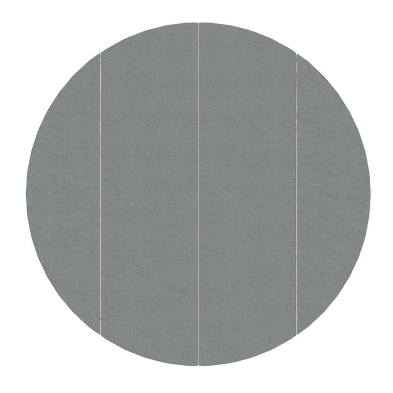 Chargez l'image dans la visionneuse de la galerie, Vidaxl zwembadgrondzeil ø458 cm polyester geotextiel lichtgrijs
