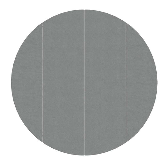 Vidaxl zwembadgrondzeil ø458 cm polyester geotextiel lichtgrijs