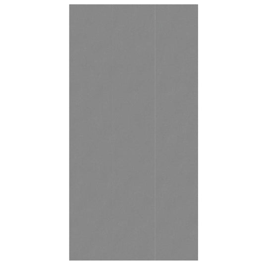 Vidaxl zwembadgrondzeil 640x321 cm polyester geotextiel lichtgrijs