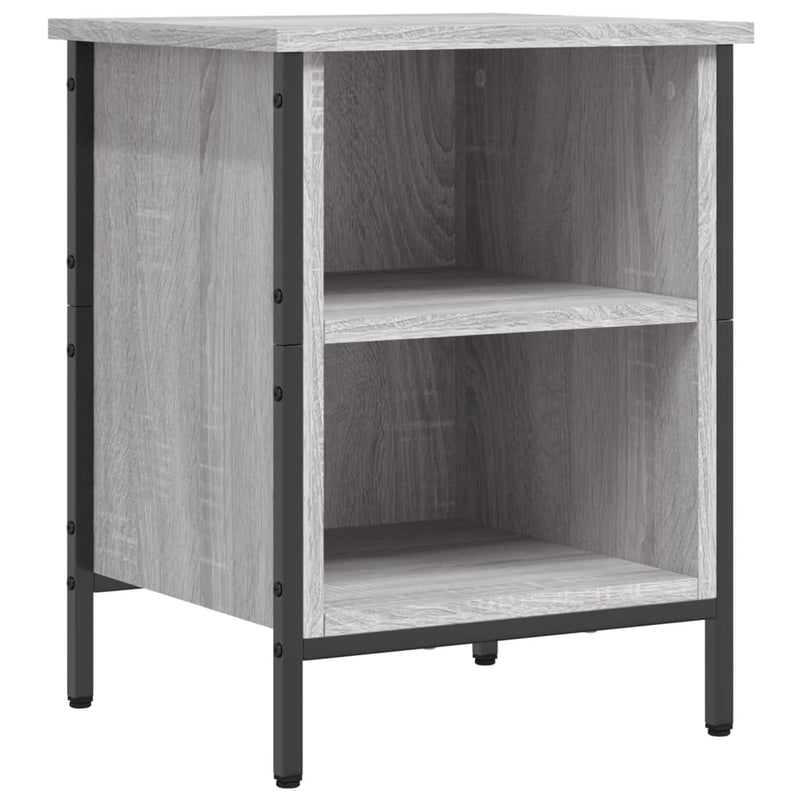 Load image into Gallery viewer, Vidaxl schoenenkast 38x35x50 cm bewerkt hout grijs sonoma eikenkleurig

