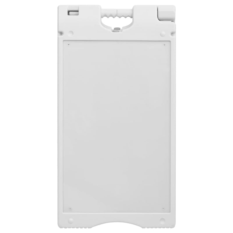 Load image into Gallery viewer, Vidaxl sandwichbord 45x7x84,5 cm hdpe grijs

