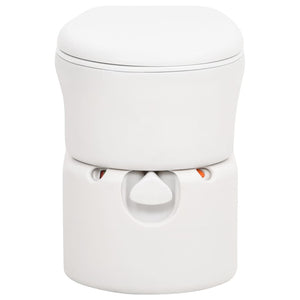 Vidaxl campingtoilet geïntegreerd 24+17 l hdpe email