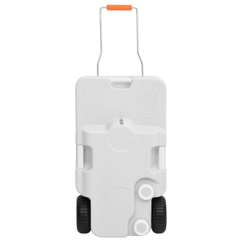 Load image into Gallery viewer, Vidaxl watertank op wielen 30 l grijs
