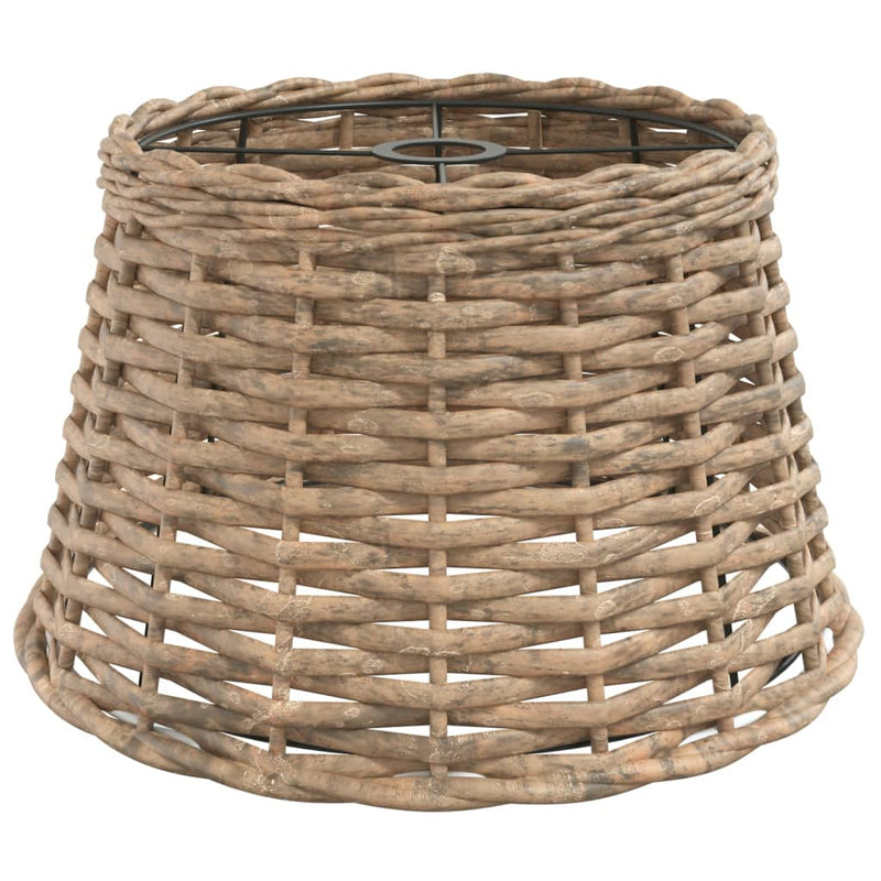 Load image into Gallery viewer, Vidaxl plafondlampenkap ø38x23 cm wicker bruin
