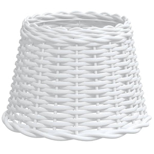 Vidaxl lampenkap ø30x20 cm wicker wit