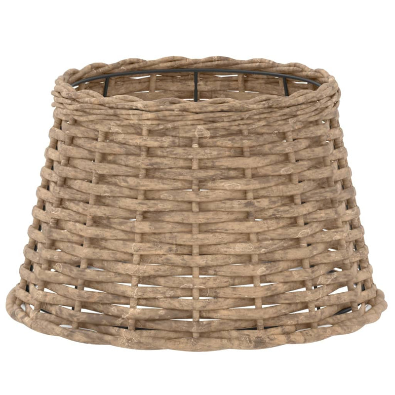 Load image into Gallery viewer, Vidaxl lampenkap ø38x23 cm wicker bruin
