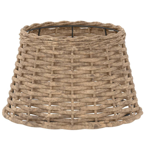 Vidaxl lampenkap ø38x23 cm wicker bruin