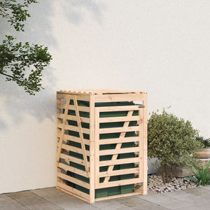 Vidaxl containerberging 84x90x128,5 cm massief grenenhout