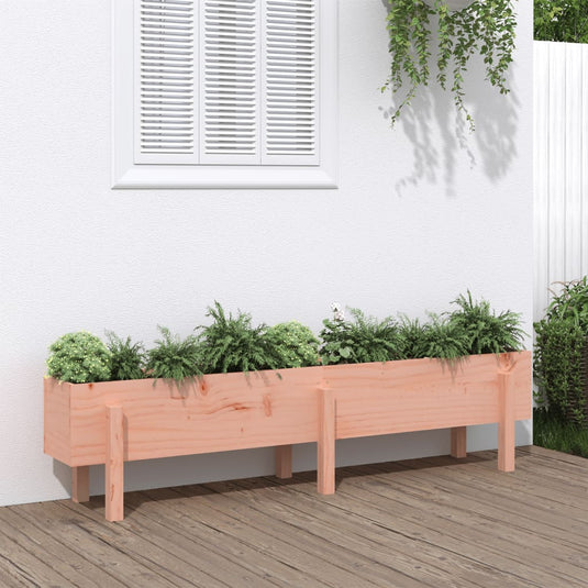 Vidaxl plantenbak verhoogd 160x30x38 cm massief douglashout