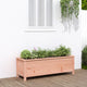 Vidaxl plantenbak verhoogd 119,5x40x39 cm massief douglashout