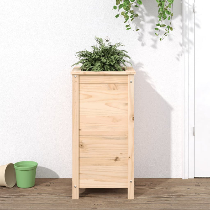Load image into Gallery viewer, Vidaxl plantenbak 40x40x78 cm massief grenenhout
