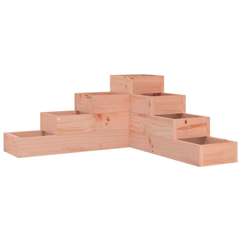 Cargue la imagen en el visor de la galería, Vidaxl plantenbak 4-laags 80,5x79x36 cm massief douglashout
