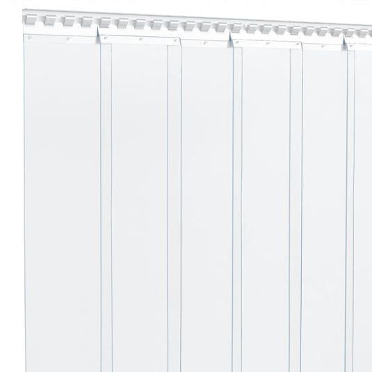Vidaxl deurgordijn 200x1,6 mm 50 m pvc transparant