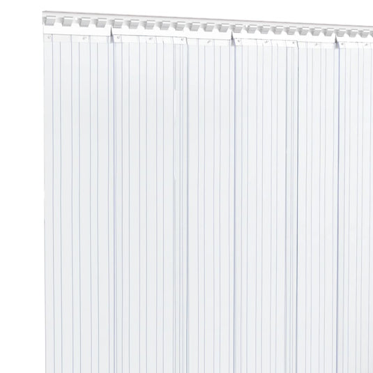 Vidaxl deurgordijn 200 mm x 1,6 mm 10 m pvc transparant