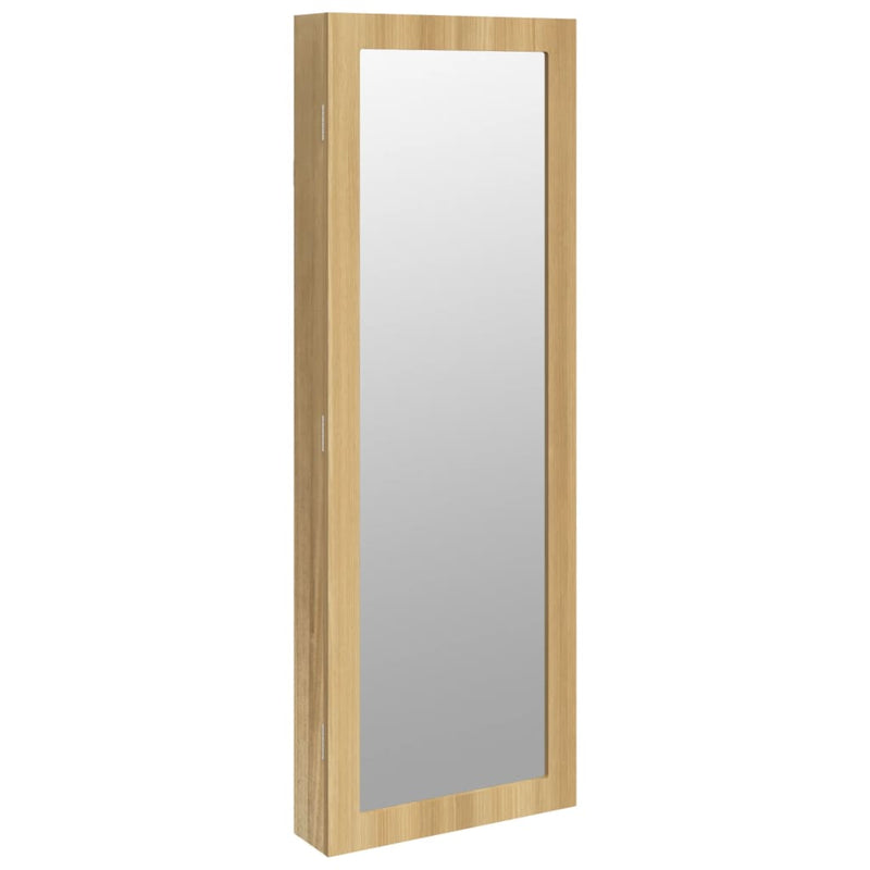 Load image into Gallery viewer, Vidaxl sieradenkast met spiegel wandgemonteerd 37,5x10x106 cm
