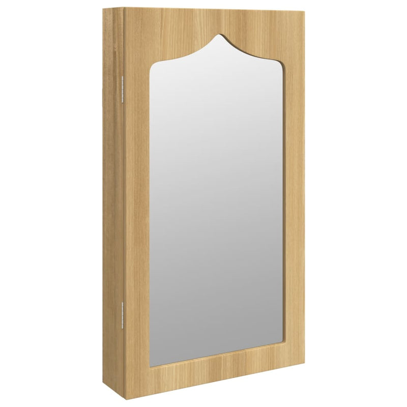 Load image into Gallery viewer, Vidaxl sieradenkast met spiegel wandgemonteerd 37,5x10x67 cm
