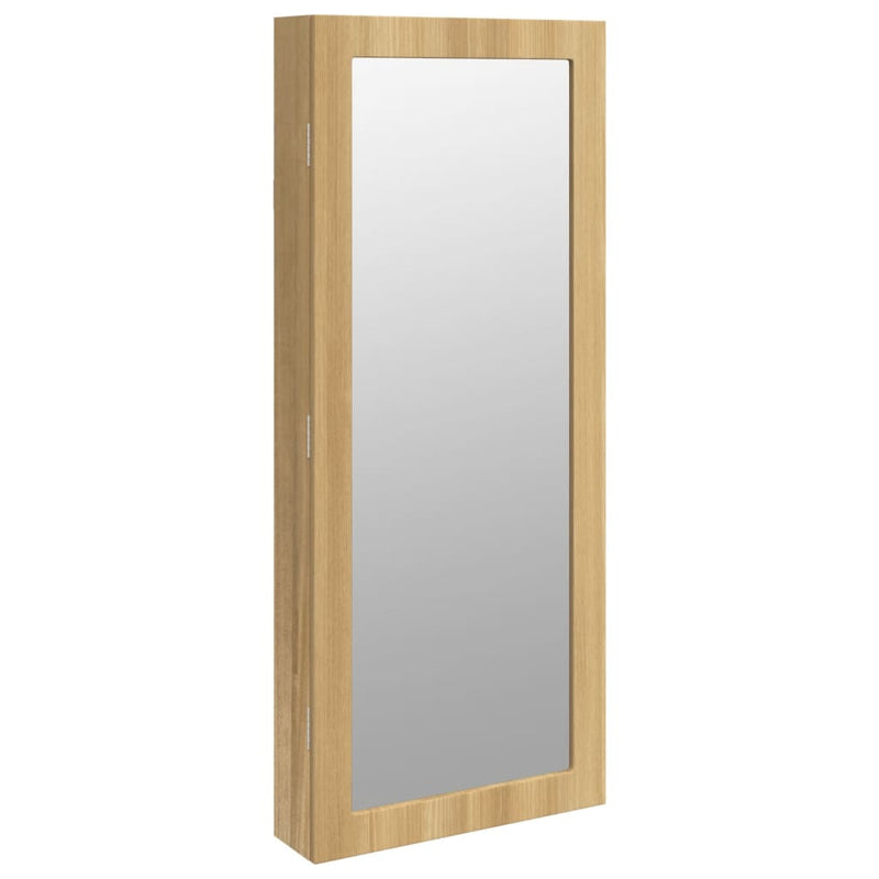 Load image into Gallery viewer, Vidaxl sieradenkast met spiegel en led wandgemonteerd
