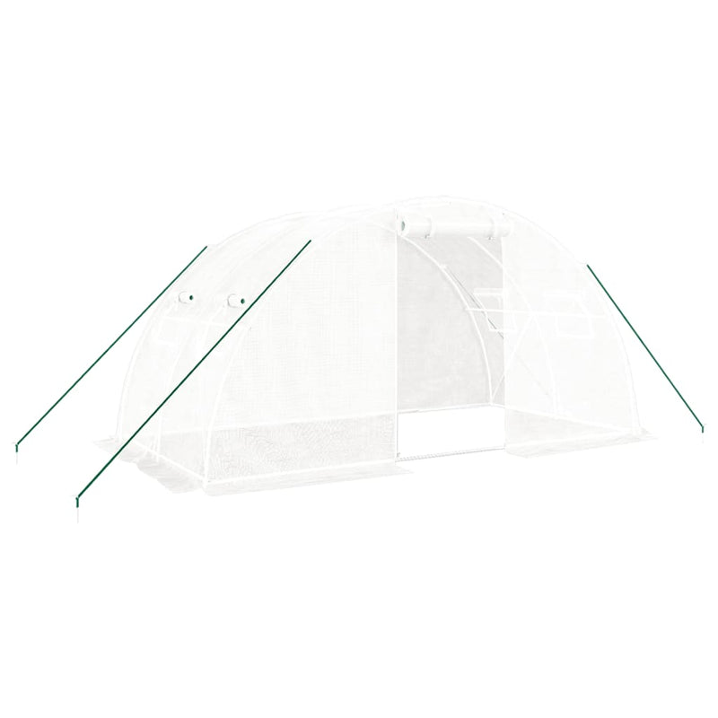 Load image into Gallery viewer, Vidaxl tuinkas met stalen frame 8 m² 4x2x2 m
