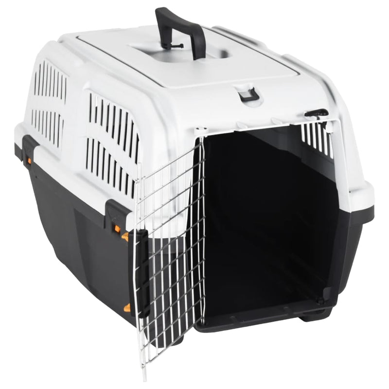 Load image into Gallery viewer, VidaXL Reismand met metalen deur 60x40x39 cm polypropeen
