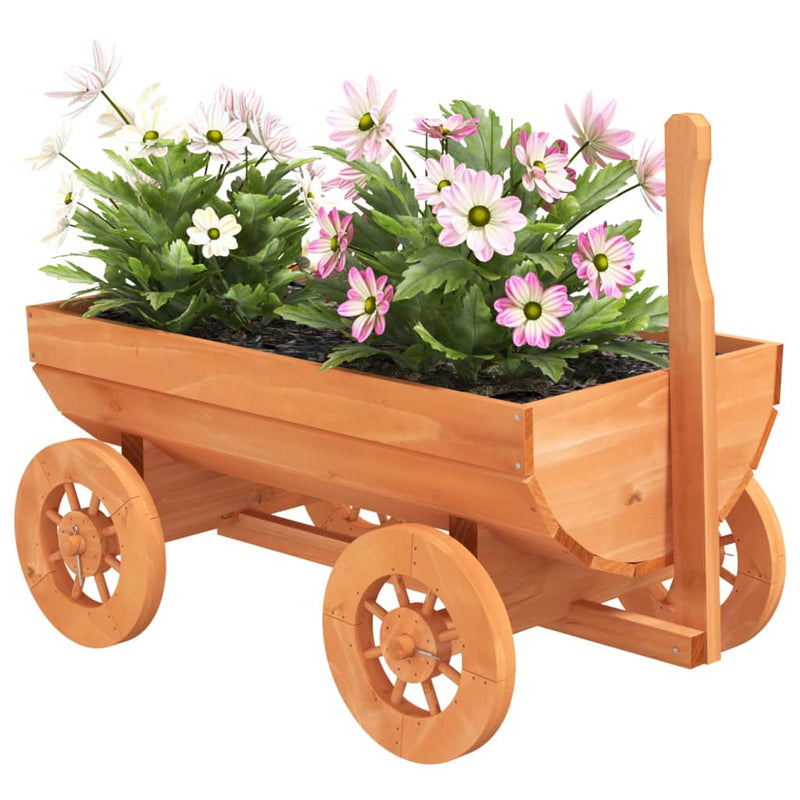ギャラリービューアに画像をロードする, Vidaxl wagen decoratief 70x43x54 cm massief vurenhout
