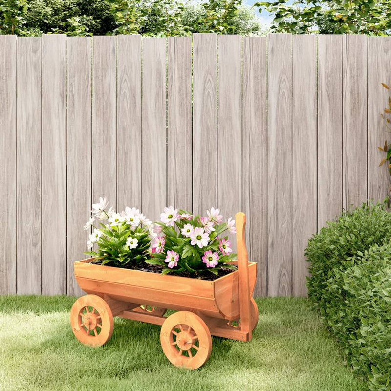 ギャラリービューアに画像をロードする, Vidaxl wagen decoratief 70x43x54 cm massief vurenhout
