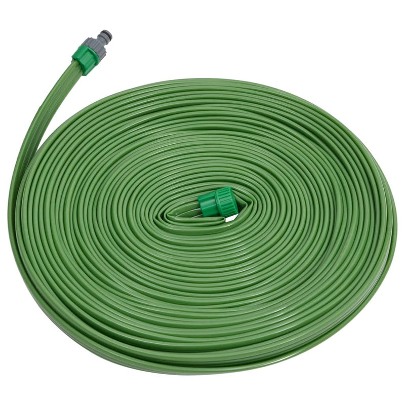 Load image into Gallery viewer, Vidaxl sproeislang 3-pijps pvc 22,5 m groen
