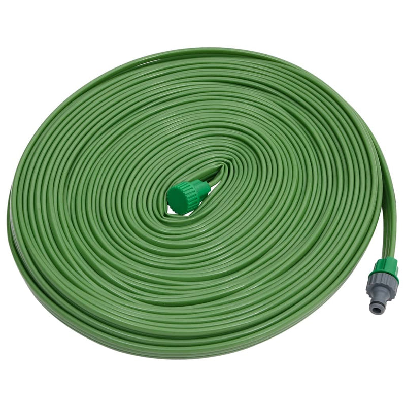 Load image into Gallery viewer, Vidaxl sproeislang 3-pijps pvc 22,5 m groen
