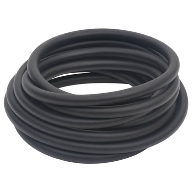 Vidaxl luchtslang hybride 0,6'' 2 m rubber en pvc zwart