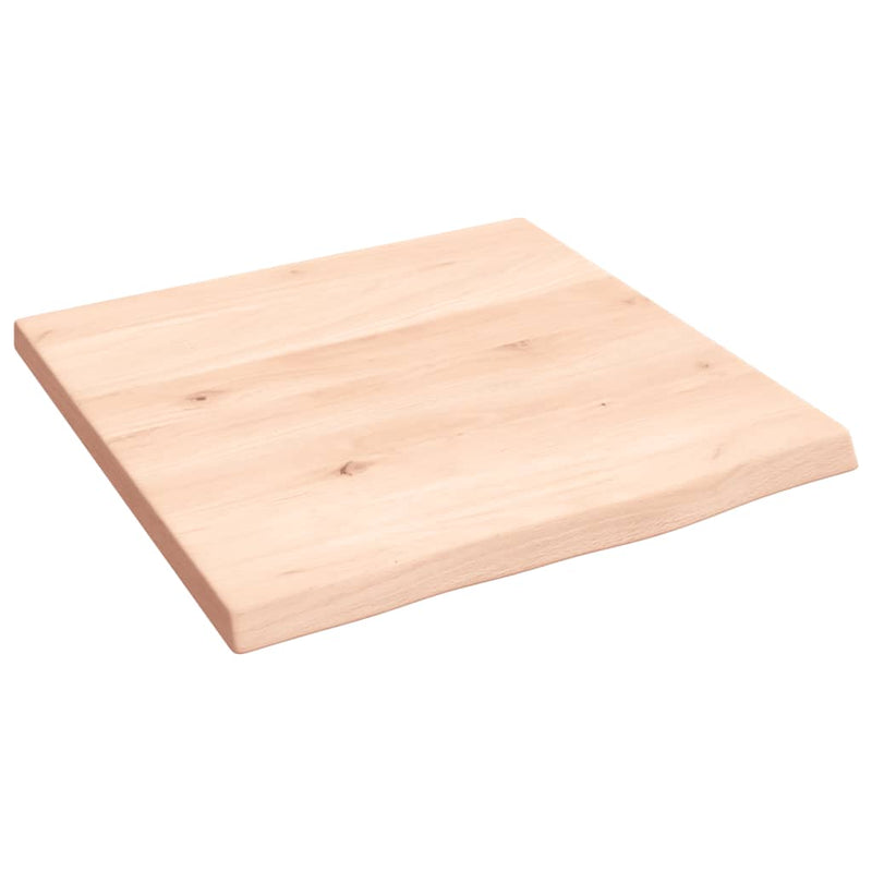 Load image into Gallery viewer, Vidaxl wastafelblad 40x40x2 cm onbehandeld massief hout
