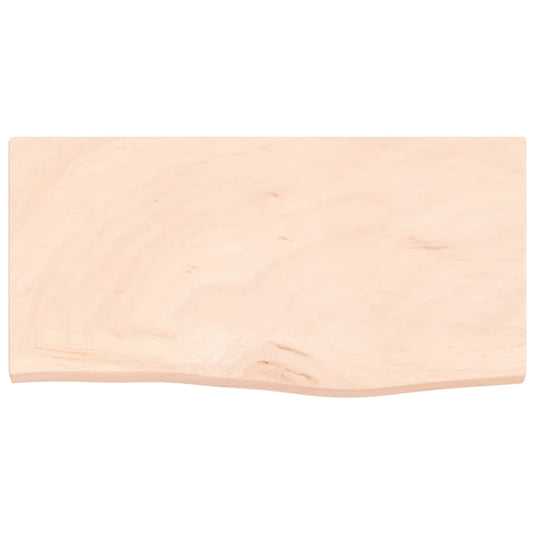 Vidaxl wastafelblad 60x30x2 cm onbehandeld massief hout