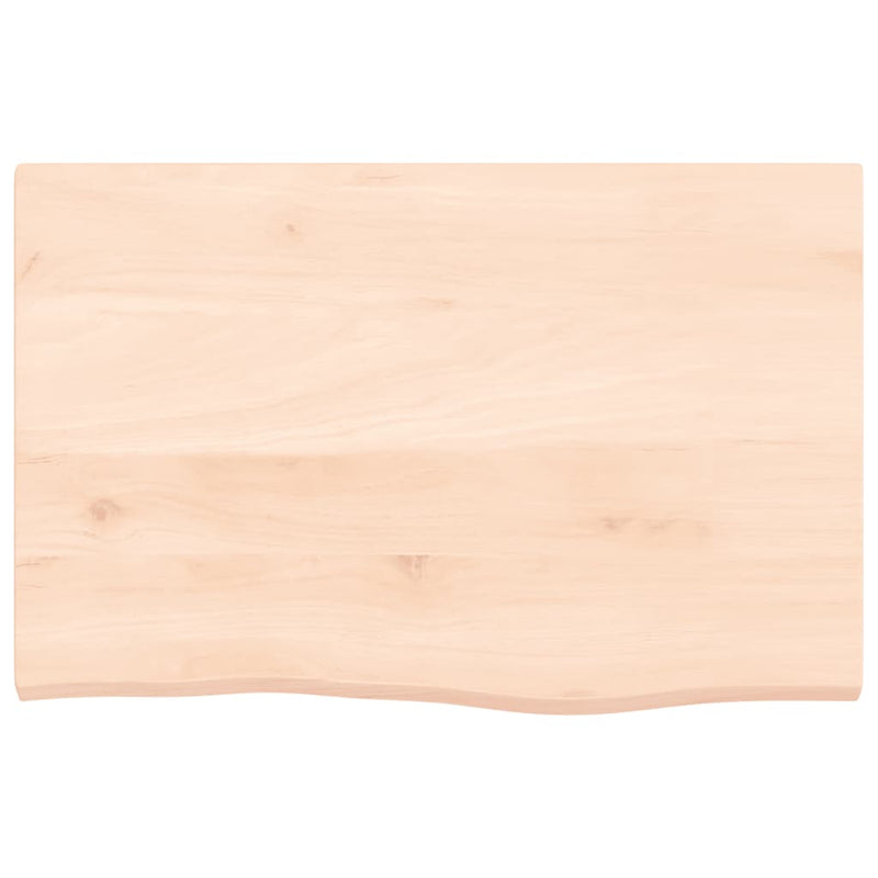 Load image into Gallery viewer, Vidaxl wastafelblad 60x40x2 cm onbehandeld massief hout
