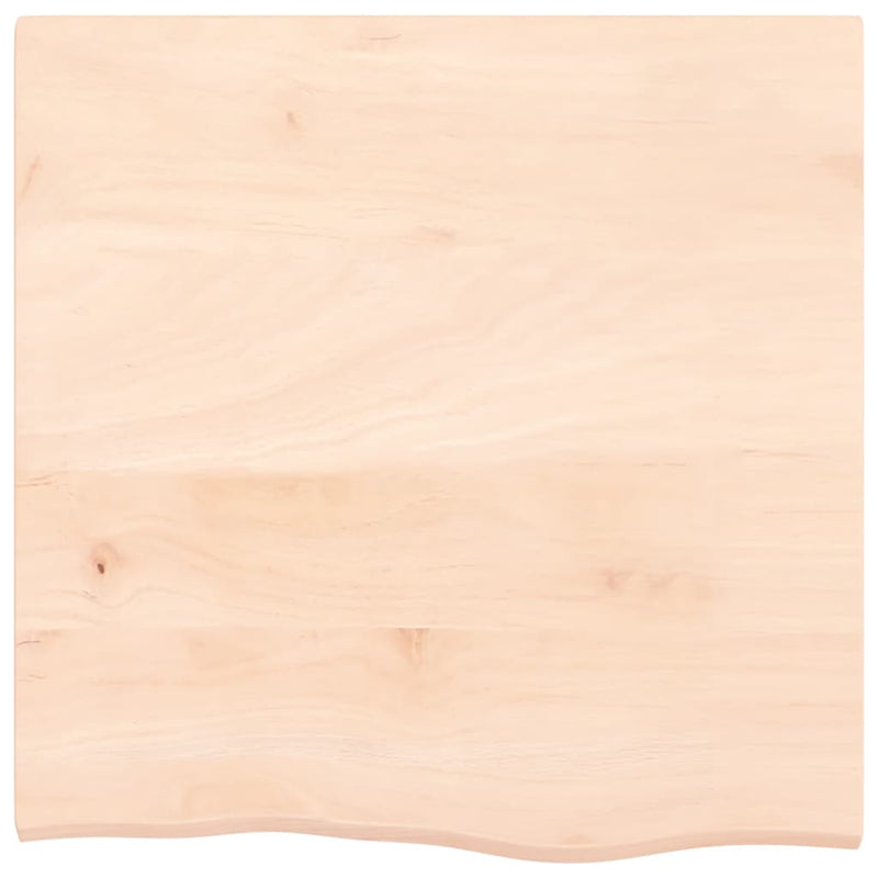 Load image into Gallery viewer, Vidaxl wastafelblad 60x60x2 cm onbehandeld massief hout
