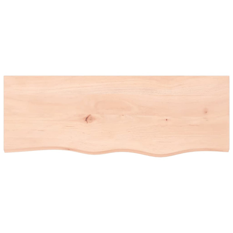 Load image into Gallery viewer, Vidaxl wastafelblad 80x30x2 cm onbehandeld massief hout
