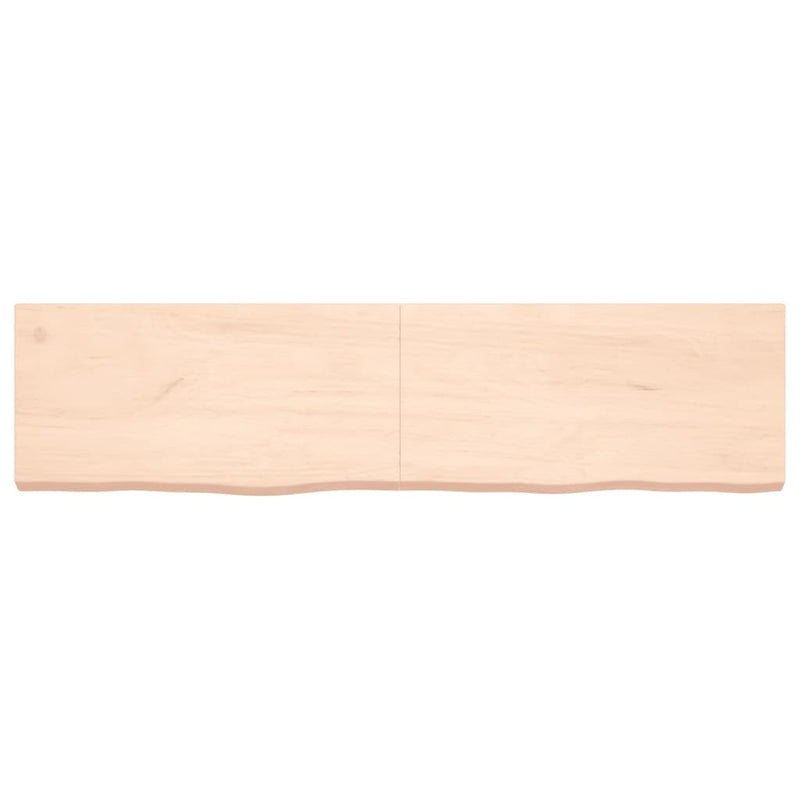 Load image into Gallery viewer, Vidaxl wastafelblad 160x40x(2-6) cm onbehandeld massief hout
