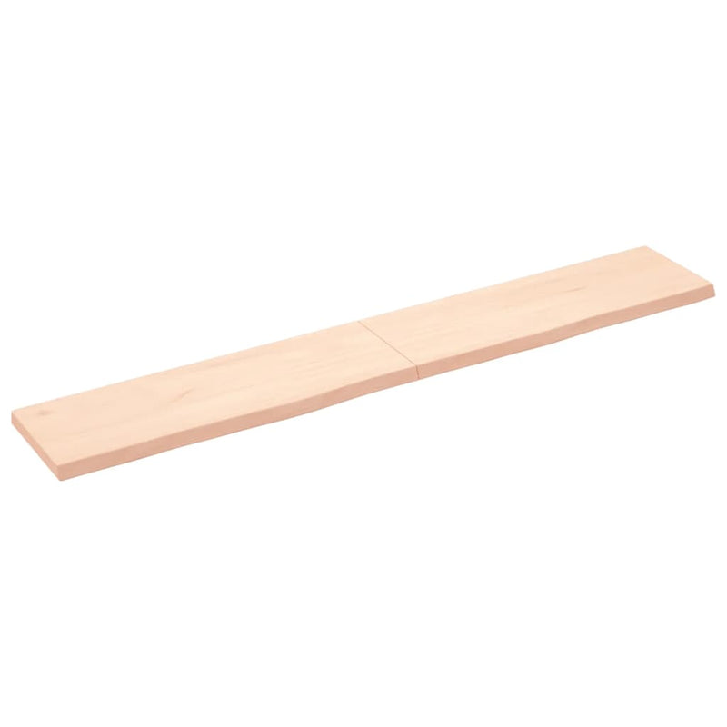 Load image into Gallery viewer, Vidaxl wastafelblad 180x30x(2-4) cm onbehandeld massief hout
